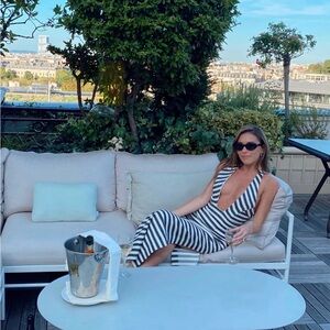 Mara Hoffman Striped Long Dress, XS